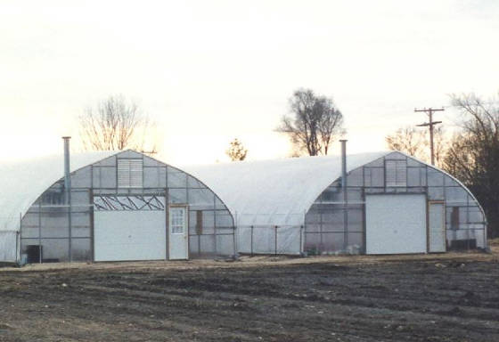 The Greenhouse At Rhinebeck. 30 x96 galvanized greenhouse